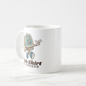 Mug Cette chemise est #FF0000 (Devant gauche)
