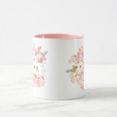 Mug Cette conception florale Mama présente une élégant (Centre)