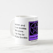 Mug Cette Crone A Besoin De Thé ! Coupe/Mug pour les a (Devant gauche)