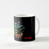 Mug Cette Dame a Cattitude ! (Devant droit)