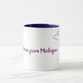 Mug Cette femme du Michigan (Centre)