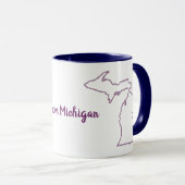 Mug Cette femme du Michigan (Devant droit)