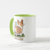 Mug Cette feuille se comporte bizarrement (Devant gauche)