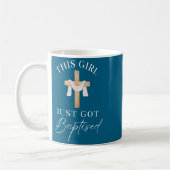 Mug Cette fille a été baptisée, j'ai décidé du baptême (Gauche)