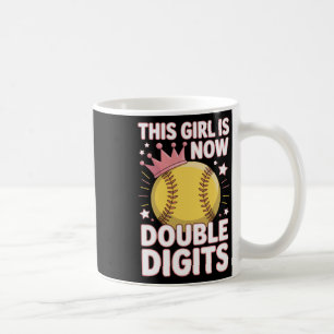 Mug Cette fille a maintenant 10 ans à deux chiffres Fa
