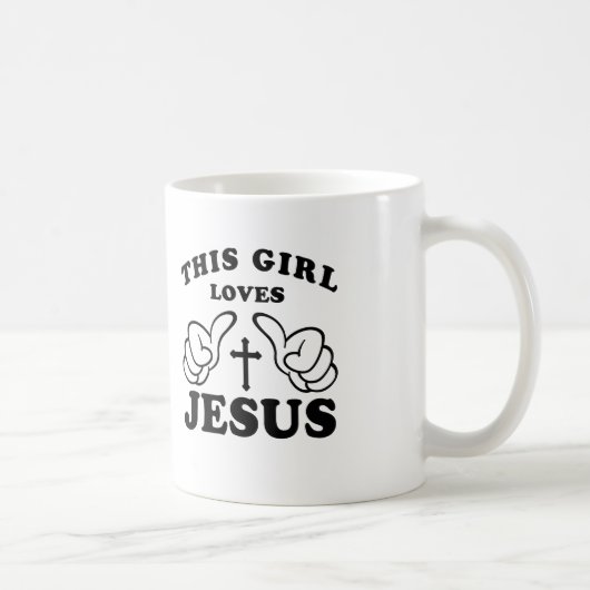 MUG CETTE FILLE AIME JÉSUS (Droite)