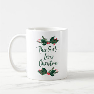 Mug Cette Fille aime Noël