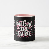 Mug Cette Fille Est L'Autonomisation De Fille Fierce (Centre)
