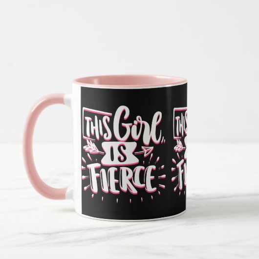 Mug Cette Fille Est L'Autonomisation De Fille Fierce (Gauche)