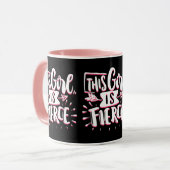 Mug Cette Fille Est L'Autonomisation De Fille Fierce (Devant gauche)