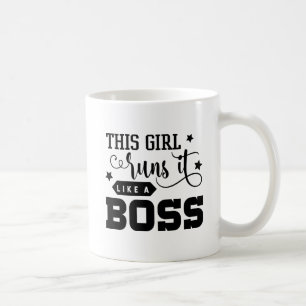 Mug Cette fille le court aiment un patron