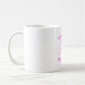 Mug "Cette fille rose aime son pitbull" (Gauche)