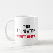 Mug Cette fondation ne changera rien à la musique (Gauche)