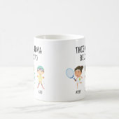 Mug Cette Grand-Mère Appartient À 6 Enfants Noms Drôle (Centre)