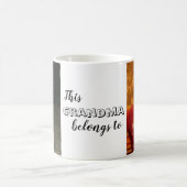 Mug Cette grand-mère appartient à la photo personnalis (Centre)