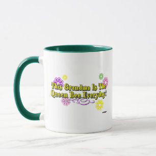 Mug Cette Grand-Mère Est La Reine Abeille Type Quotidi