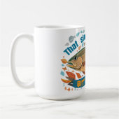 Mug "Cette histoire sent un peu le poisson d'avril" Pê (Gauche)