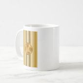 Mug Cette image représente une pièce d'aigle d'or amér (Devant gauche)