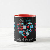 Mug Cette Infirmière Appelle Toutes Les Chaussures (Centre)