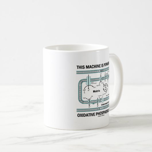 Mug Cette machine actionnée par phosphorylation (Devant droit)