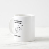 Mug Cette Machine Est Alimentée Par Cortisone (Chimie) (Devant gauche)