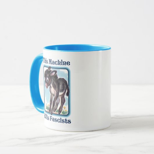 Mug Cette machine tue les fascistes (Devant gauche)