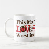 Mug Cette maman aime lutter (Gauche)