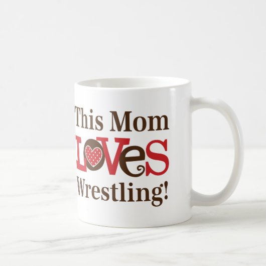 Mug Cette maman aime lutter (Droite)