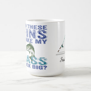 Mug Cette nageoire fait-elle paraître ma basse plus gr