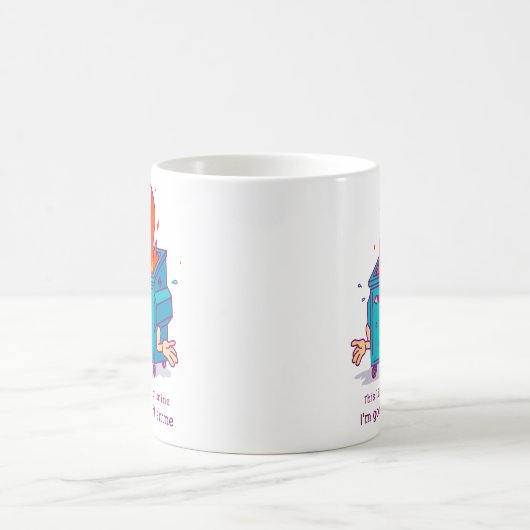 Mug Cette Petite Lumière : Conception De Feu De Dumste (Centre)
