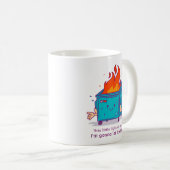 Mug Cette Petite Lumière : Conception d'Incendie de Co (Devant droit)