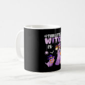 Mug Cette petite sorcière a 23 ans jour de naissance (Devant gauche)