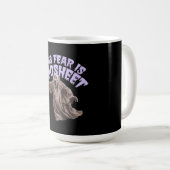 Mug Cette Peur Est Bosheet - Drôle Fantôme D'Halloween (Devant droit)