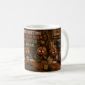 Mug Cette réunion aurait pu être une pause-café (Devant droit)