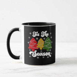 Mug Cette saison Arbre de Noël Debbie Cool unique