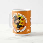 Mug Cette saison joyeuse sorcière (Devant gauche)
