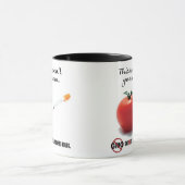 Mug Cette tomate ne s'est pas développée dans un (Centre)
