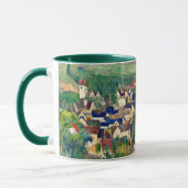 Mug Cezanne - Auvers, Vue panoramique, (Gauche)