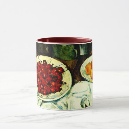 Mug Cezanne, Cerises, art, (Centre)