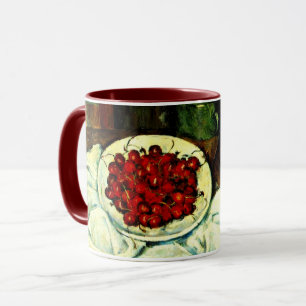 Mug Cezanne, Cerises, art,