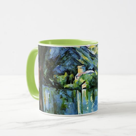 Mug Cezanne - Le lac d'Annecy (Devant gauche)