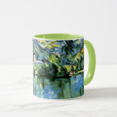Mug Cezanne - Le lac d'Annecy (Devant droit)
