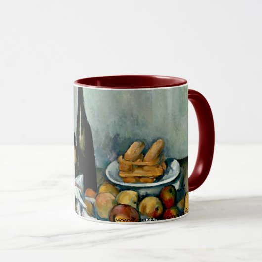 Mug Cezanne - Panier de Pommes (Devant droit)