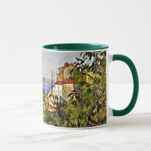Mug Cezanne - Paysage, Étude après la nature, 1876