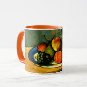 Mug Cezanne - Pêche, poires et raisins (Devant gauche)