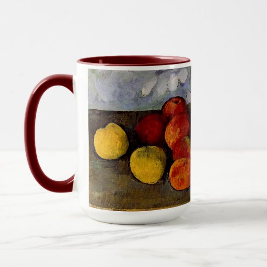 Mug Cezanne - Pommes et biscuits (Gauche)