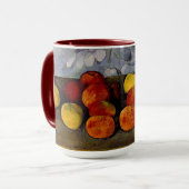 Mug Cezanne - Pommes et biscuits (Devant gauche)