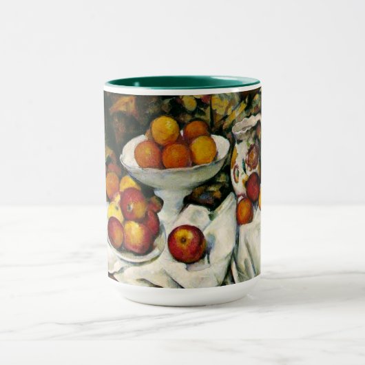 Mug Cezanne - Pommes et Oranges, (Centre)