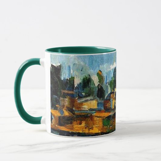 Mug Cezanne - Riverbanks, paysage (Gauche)