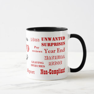 Mug CFO Jouer des mots désagréablement drôle Peeves po
